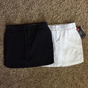 Under Armour White Golf Skort